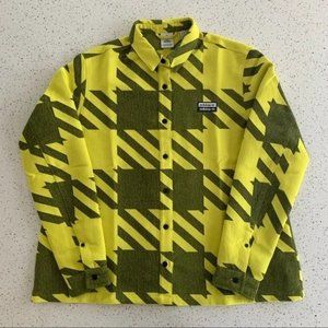 Adidas neon yellow oversized vest